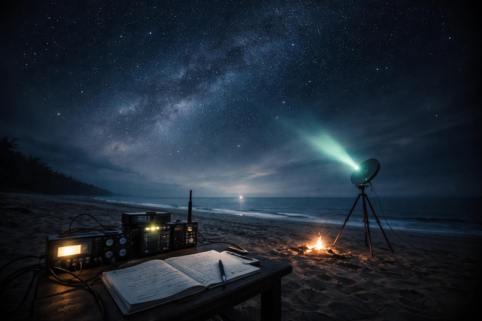 Starry Night Background